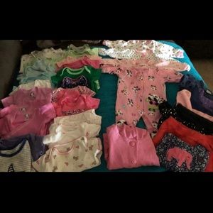💋All Girls Infant Lot 0-3 Months💋